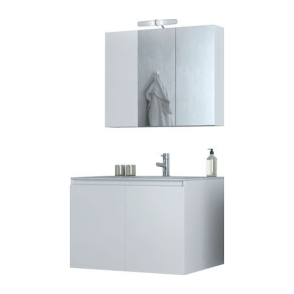 ΕΠΙΠΛΟ ΜΠΑΝΙΟΥ DROP VERONA 75 ΛΕΥΚΟ 5FVR075WH