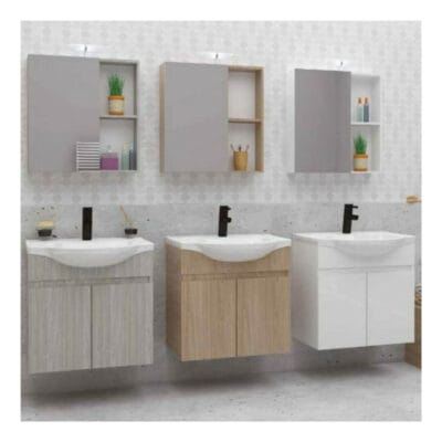 ΣΕΤ ΕΠΙΠΛΟ ΜΠΑΝΙΟΥ DROP FIORE 65 ΜΠΕΖ 5FFI065SL