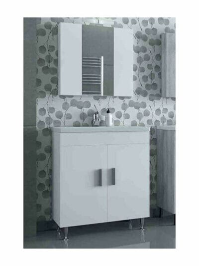 ΕΠΙΠΛΟ ΜΠΑΝΙΟΥ DROP ROMA 70 ΛΕΥΚΟ 5FRM070WH