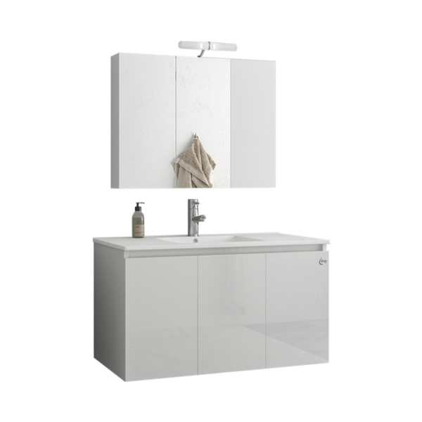 ΕΠΙΠΛΟ ΜΠΑΝΙΟΥ DROP VERONA 90 ΛΕΥΚΟ 5FVR090WH