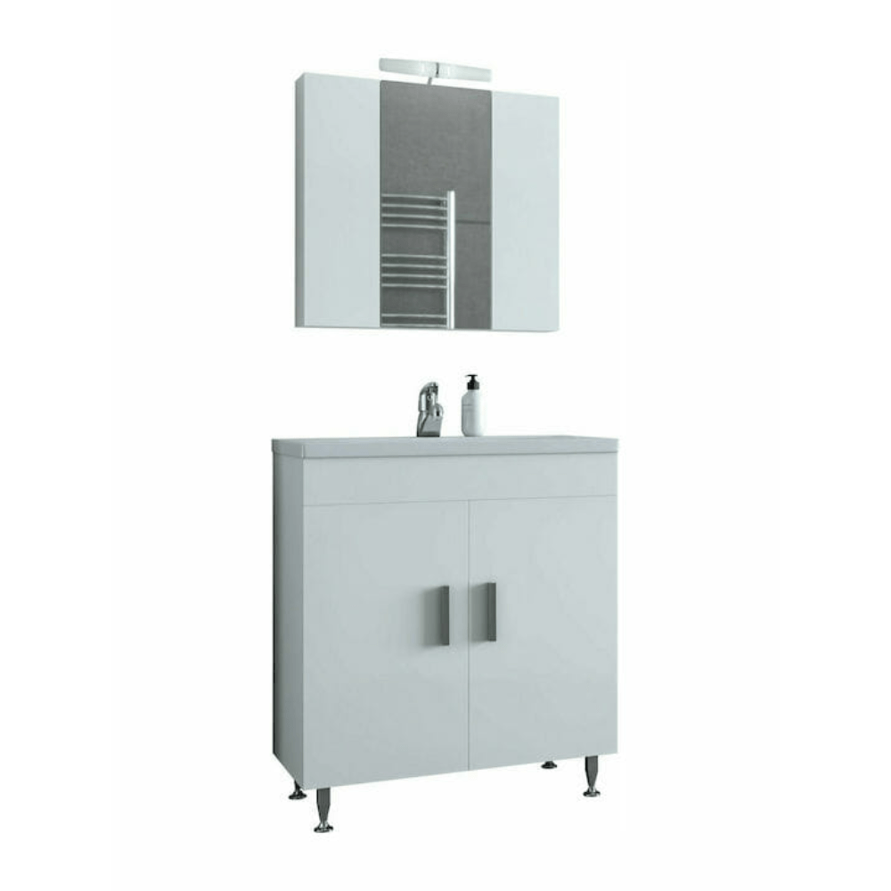 ΕΠΙΠΛΟ ΜΠΑΝΙΟΥ DROP ROMA 60 ΛΕΥΚΟ 5FRM060WH