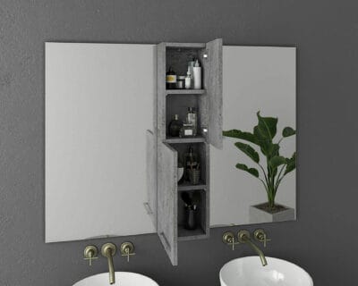 ΕΠΙΠΛΟ ΜΠΑΝΙΟΥ DROP LUXUS 120 GRANITE 5PLX120GT | 6BIS120PC | 5NLX020GT | 5KLXP45GT