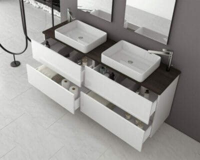 ΕΠΙΠΛΟ ΜΠΑΝΙΟΥ DROP LUXUS 140 WHITE 5PLX070WH | 5TM4014PH | 6BTC3050P | 5NSU020WH | 5KSUP45WH