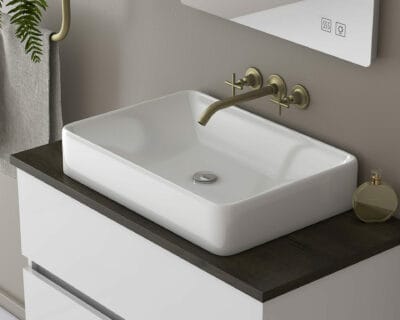 ΕΠΙΠΛΟ ΜΠΑΝΙΟΥ DROP LUXUS 80 WHITE TOP 2 5PLX085WH | 5TM4085PW | 6BTC3050P | 6KLN080LD
