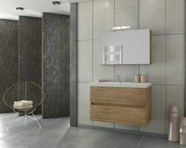 ΕΠΙΠΛΟ ΜΠΑΝΙΟΥ DROP LUXUS 85 PL WOOD 5PLX085WD | 6BIS085PC | 5KLX075WD