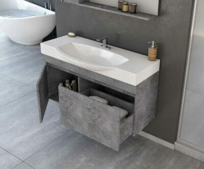 ΕΠΙΠΛΟ ΜΠΑΝΙΟΥ DROP SENSO 105 GRANITE 5PSN105GT | 6BPZ105PC | 5KSNL10GT