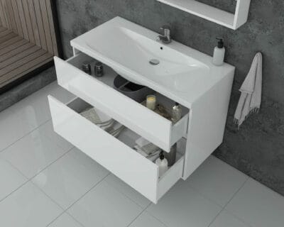 ΕΠΙΠΛΟ ΜΠΑΝΙΟΥ DROP INSTINCT 80 WHITE BL 5PIN080WH | 6BSF080BL | 5KIN080WH