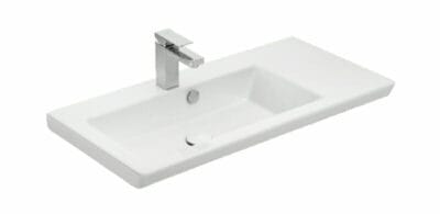 ΕΠΙΠΛΟ ΜΠΑΝΙΟΥ DROP STATUS 85 WHITE 5PSU085WH | 6BIS085PC | 5KSU075WH