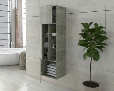 ΚΡΕΜΑΣΤΗ ΣΤΗΛΗ DROP INSTINCT NATURAL OAK 140x40x32 5SIN040NO