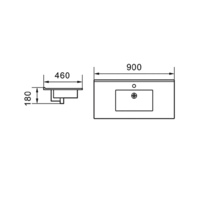 ΝΙΠΤΗΡΑΣ ΕΠΙΠΛΟΥ CRYSTAL 91*46 30-031