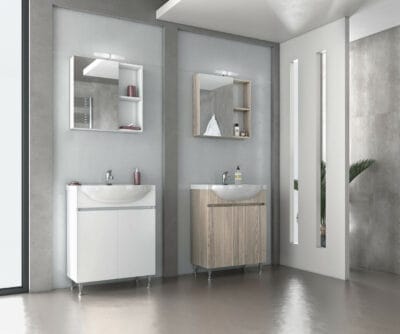 ΕΠΙΠΛΟ ΛΟΥΤΡΟΥ ALFA 85 SILVER GREY 5FAF085SG