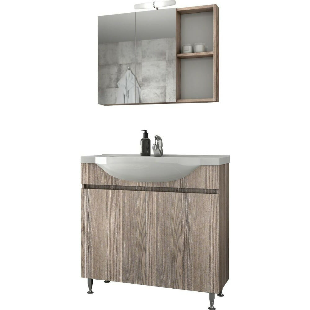 ΕΠΙΠΛΟ ΛΟΥΤΡΟΥ ALFA 85 SILVER GREY 5FAF085SG