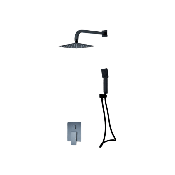 ΕΝΤΟΙΧΙΖΟΜΕΝΗ ΣΤΗΛΗ ΝΤΟΥΖ RAVELLI SQUARE BLACK MAT 20-007B