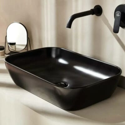 ΝΙΠΤΗΡΑΣ LOF BLACK ΜΑΤT ΕΛΕΥΘ. ΤΟΠΟΘΕΤΗΣΗΣ 60x40cm LOF060N