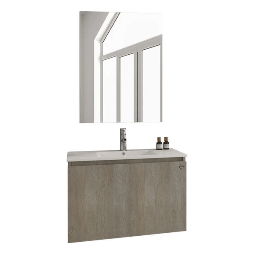 ΕΠΙΠΛΟ ΜΠΑΝΙΟΥ DROP VERONA SLIM 75 ΜΠΕΖ ΜΕ ΑΠΛΟ ΚΑΘΡΕΦΤΗ 5FRVM75SL