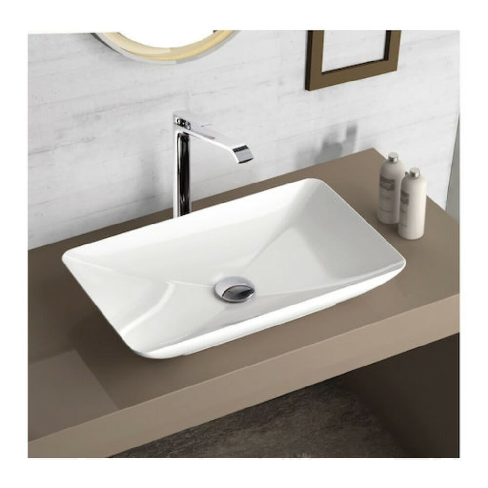 ΝΙΠΤΗΡΑΣ RIO 64.4x39.5cm BIANCO CERAMICA 38061-300