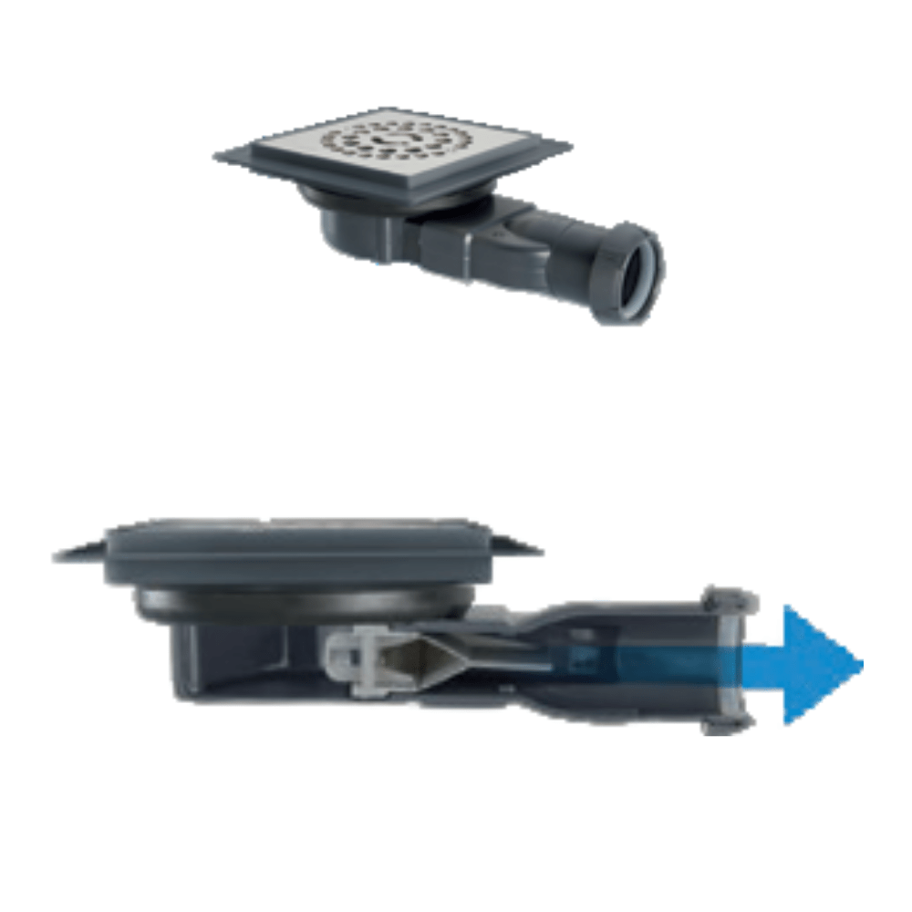 ΣΙΦΩΝ ΔΑΠΕΔΟΥ ΧΤΙΣΤΗΣ ΝΤΟΥΖΙΕΡΑΣ INOX 11.5x11.5 SLIM 50165