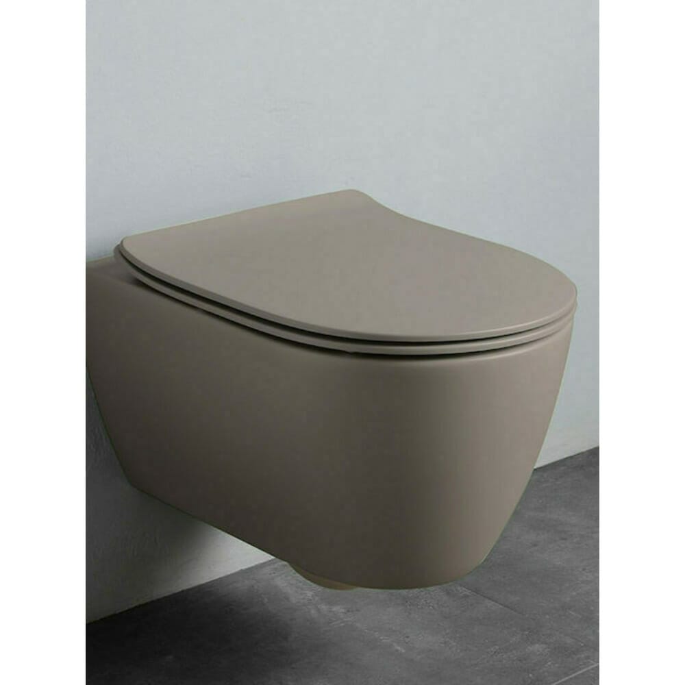 ΛΕΚΑΝΗ ΚΡΕΜΑΣΤΗ MOON Clean Flush® 50,5 εκ. SAND 552000SC-510 SCARABEO