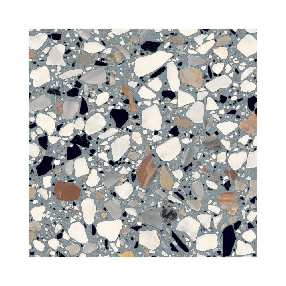 ΠΛΑΚΑΚΙ ΔΑΠΕΔΟΥ FRAMMENTI AZZURO MACRO 20x20