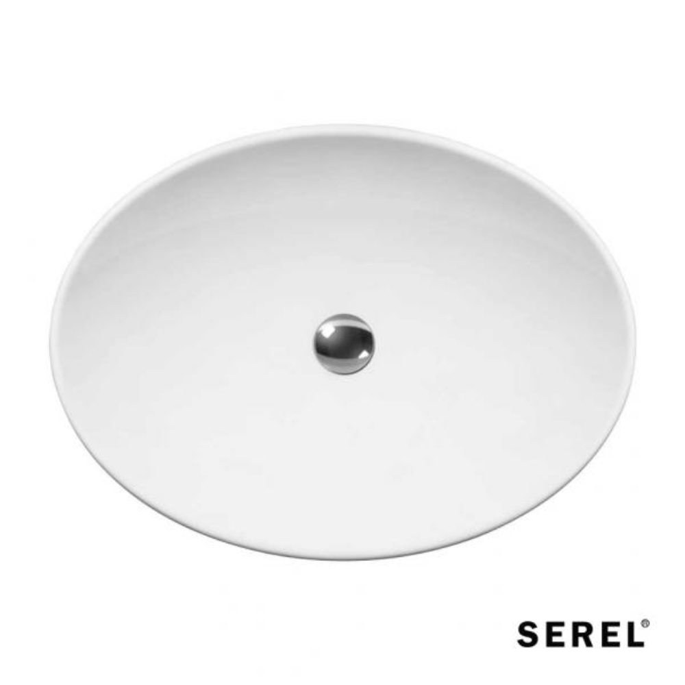 ΕΠΙΤΡΑΠΕΖΙΟΣ ΝΙΠΤΗΡΑΣ SEREL 55x41 ΛΕΥΚΟΣ CH33-300