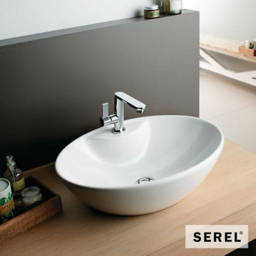 ΕΠΙΤΡΑΠΕΖΙΟΣ ΝΙΠΤΗΡΑΣ SEREL 55x41 ΛΕΥΚΟΣ CH34-300