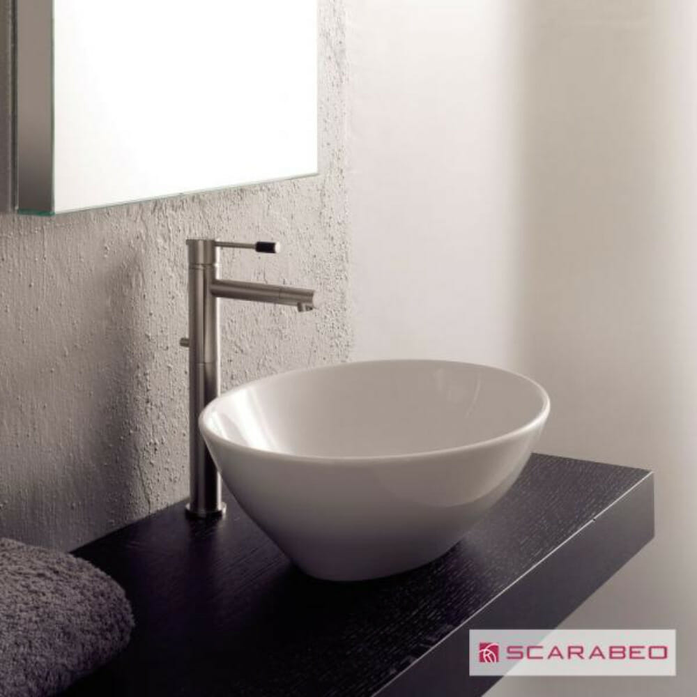 ΕΠΙΤΡΑΠΕΖΙΟΣ ΝΙΠΤΗΡΑΣ OVO SCARABEO ΛΕΥΚΟΣ 41x33,5 8011-300