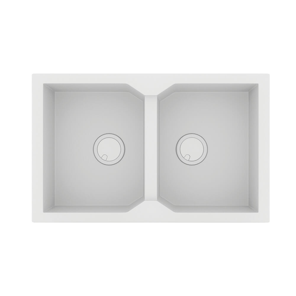 ΝΕΡΟΧΥΤΗΣ 806 ULTRA GRANITE BIANCO SANITEC 79x50cm