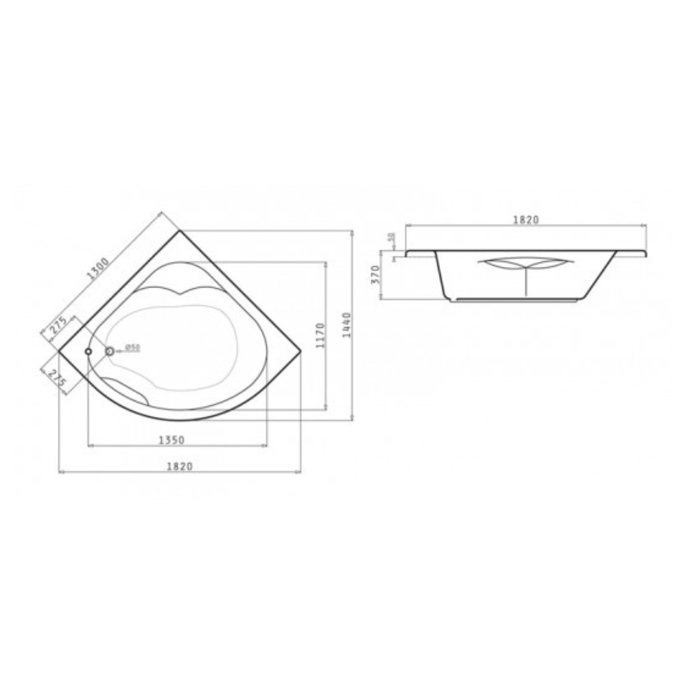 ΜΠΑΝΙΕΡΑ ΓΩΝΙΑΚΗ PYRAMIS PRIMROSE 022218001