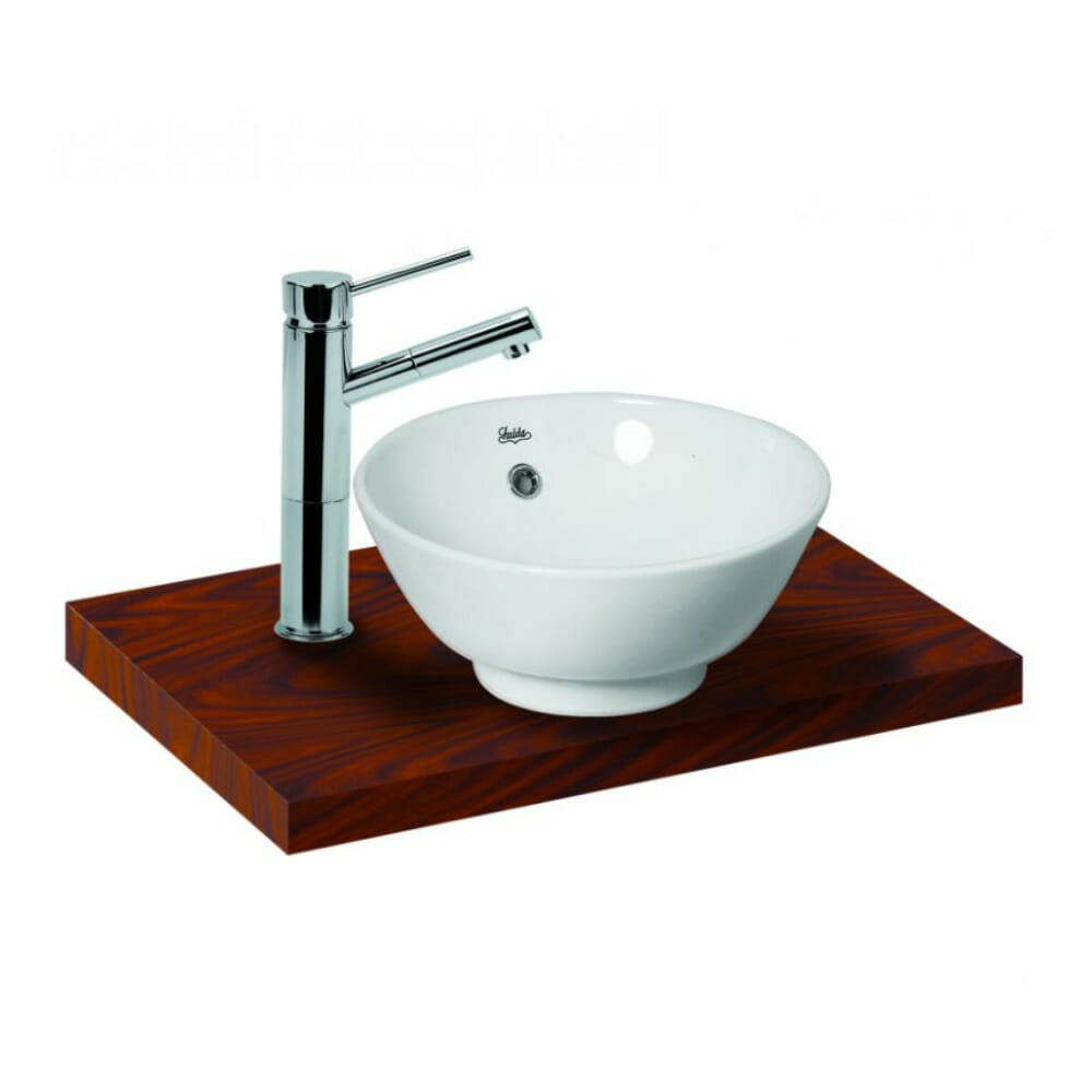 ΕΠΙΤΡΑΠΕΖΙΟΣ ΝΙΠΤΗΡΑΣ ΛΕΥΚΟΣ CRESO-1 HUIDA 38.5x38.5x14cm 17-3817