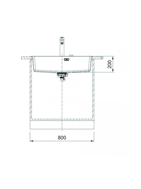 FRANKE CENTRO POLAR WHITE 3149000247