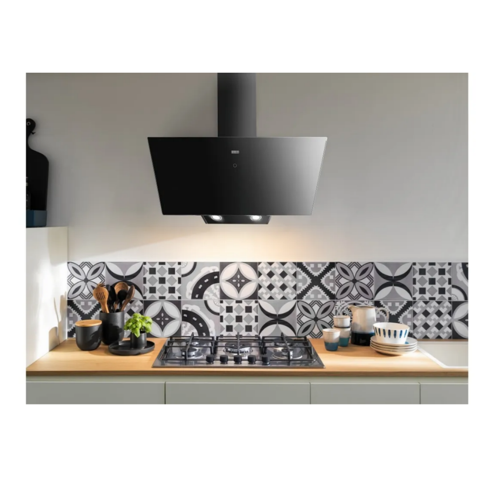 ΑΠΟΡΡΟΦΗΤΗΡΑΣ ΕΠΙΤΟΙΧΙΑ ΚΑΜΙΝΑΔΑ ΜΑΥΡΗ FRANKE VERTIS FVT 605 BK A 60cm 3105001062