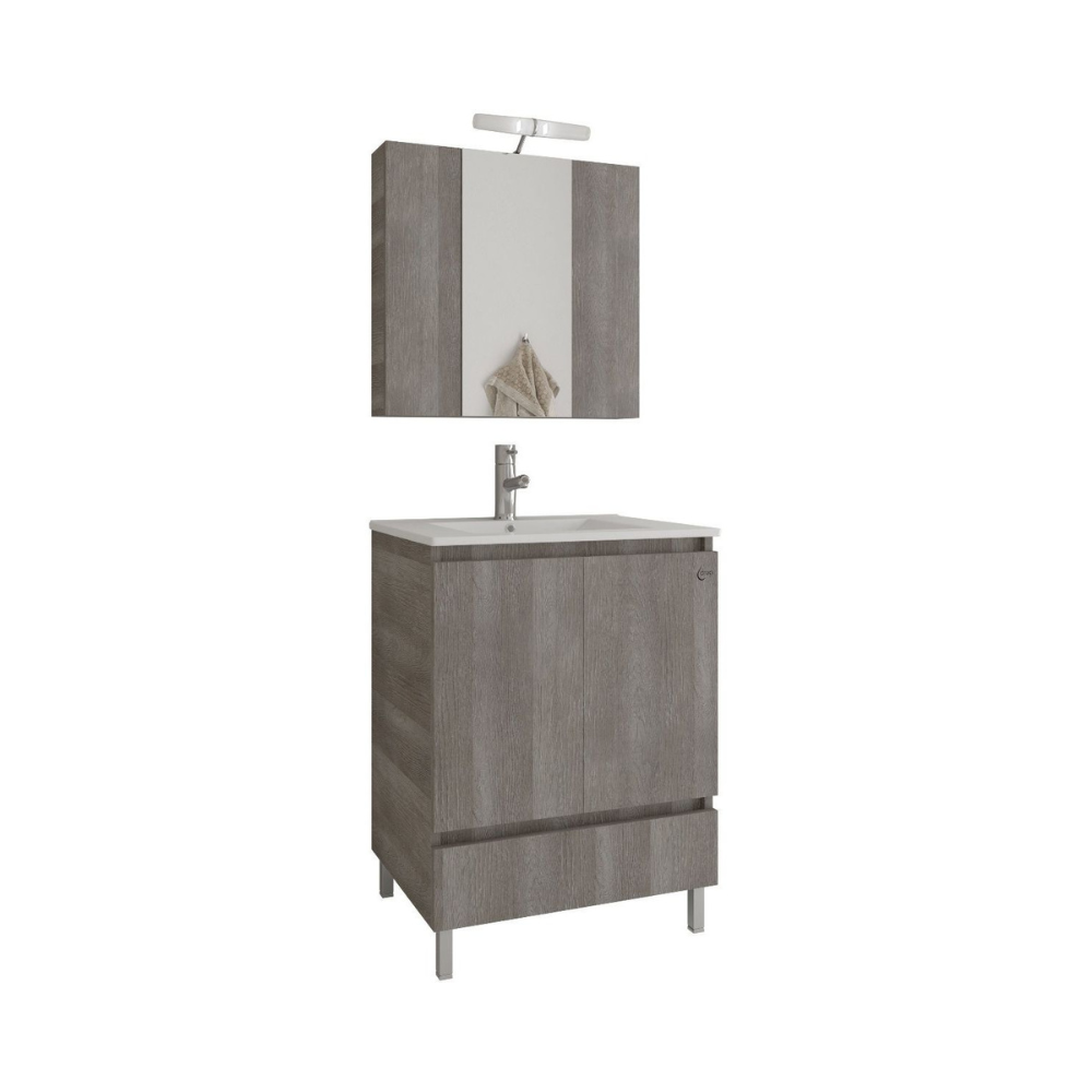 Σετ έπιπλο μπάνιου delta drop 60 5FDL060SD