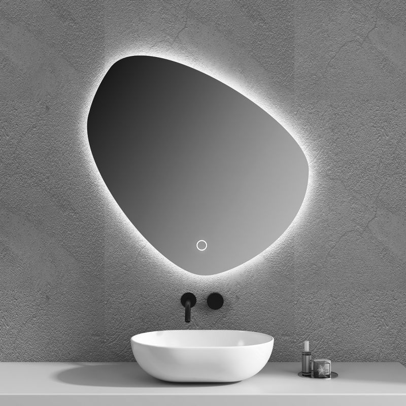 Οβάλ φωτιζόμενος led καθρέφτης oscar της εταιρείας gloria